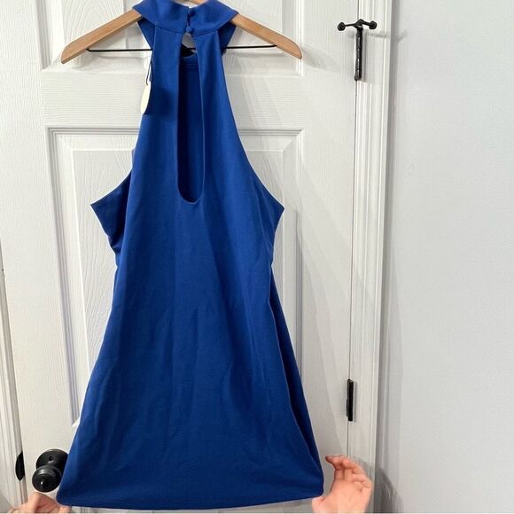 NWT REMI x REVOLVE Carli Mini Dress in Bright Blue size 2x - Picture 8 of 8